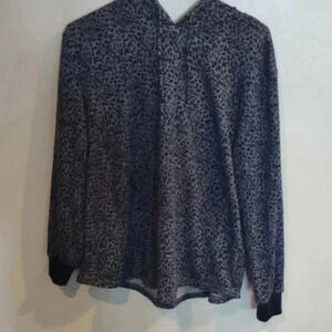 Women's Studio 1886 animal‎ print hoodie size medium